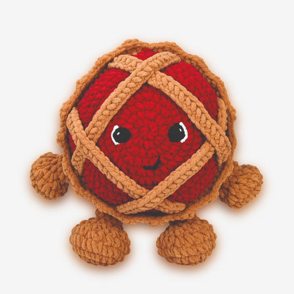 Knitty Critters - Fabulous Baker Gang - Amigurumi Crochet Kit - Cherry Pie