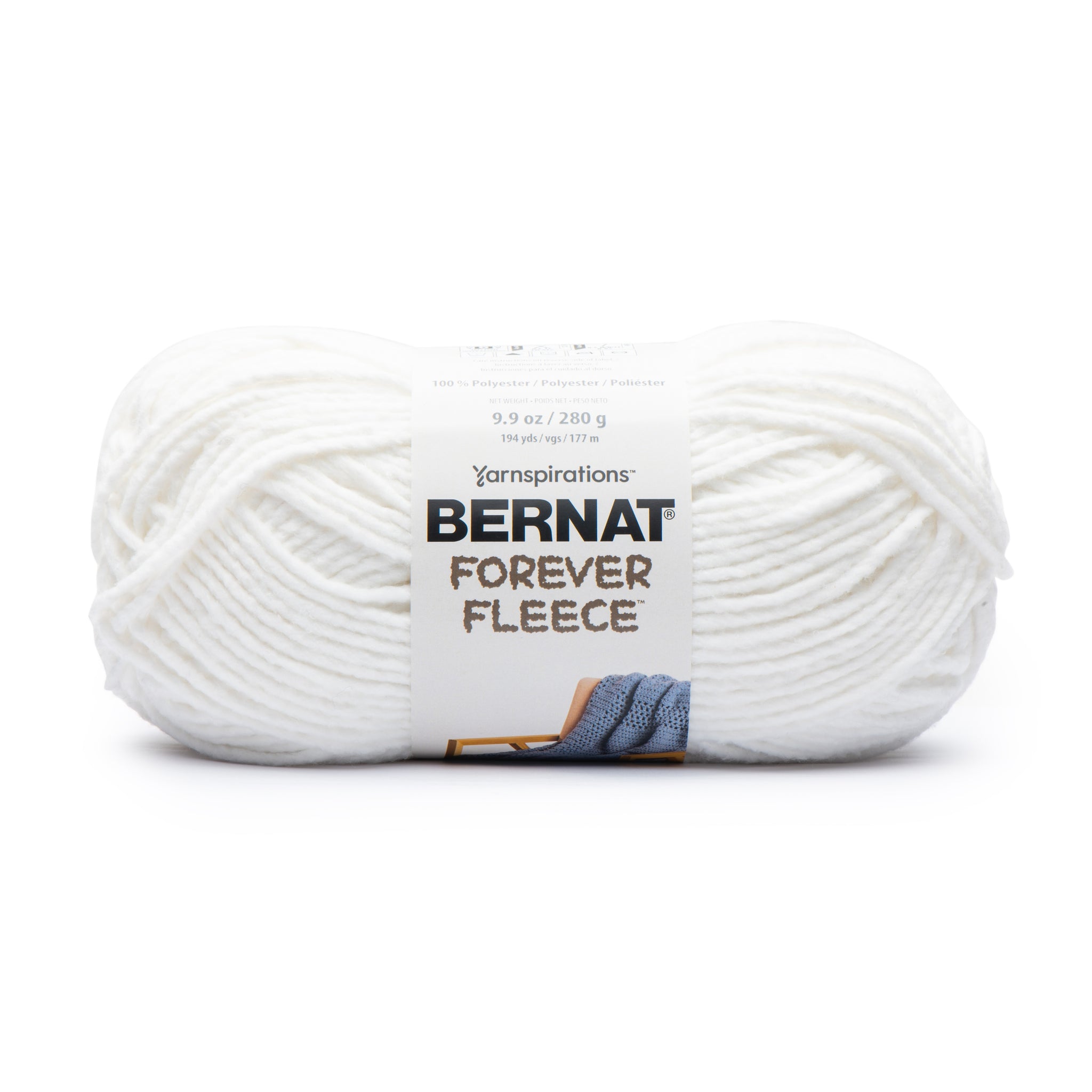 Bernat Forever Fleece Super Chunky Yarn 280g