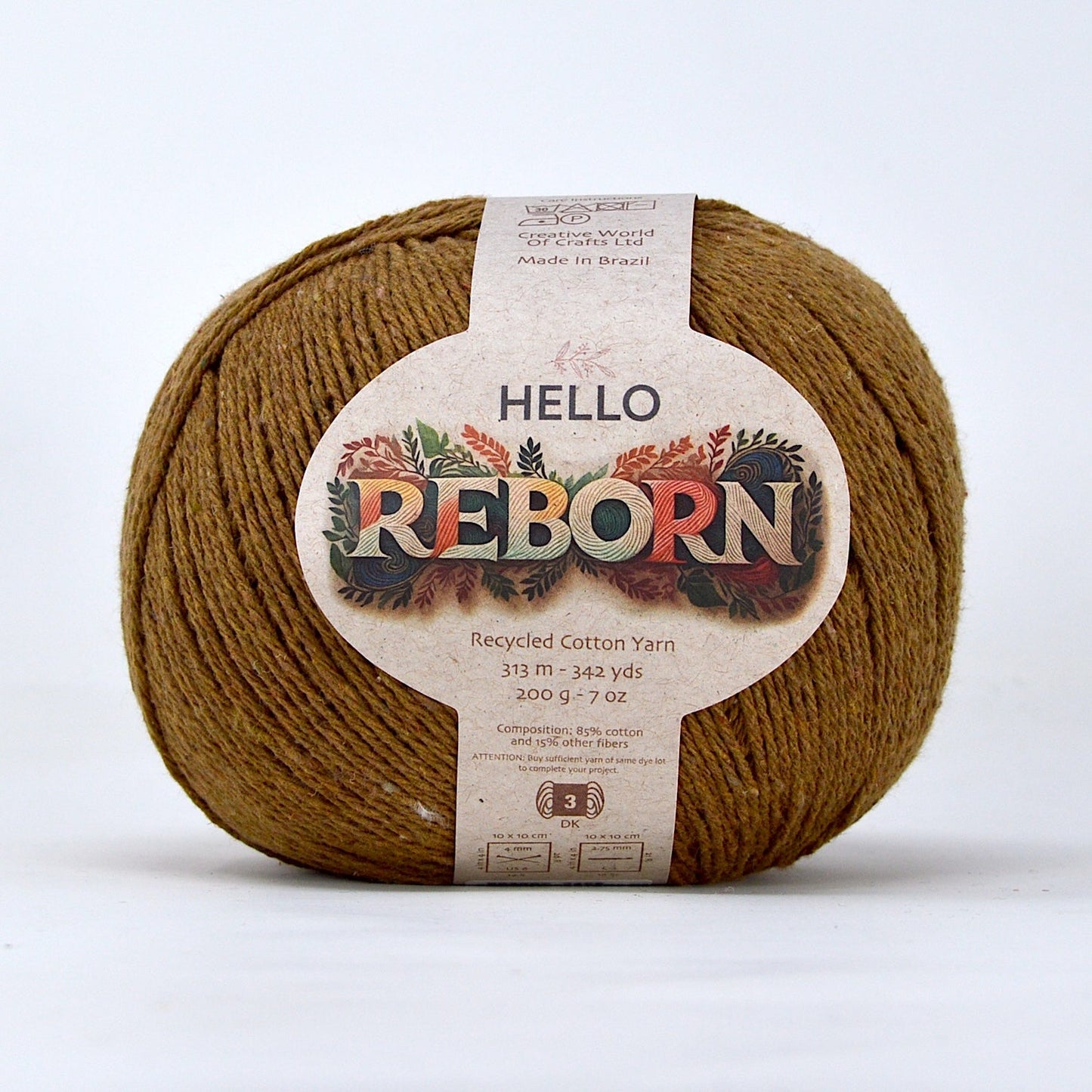 Hello Reborn 85% Recycled DK Cotton Yarn 200g