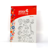 Stick & Stitch - Self Adhesive, Water Soluble Embroidery Templates - Wild Pals