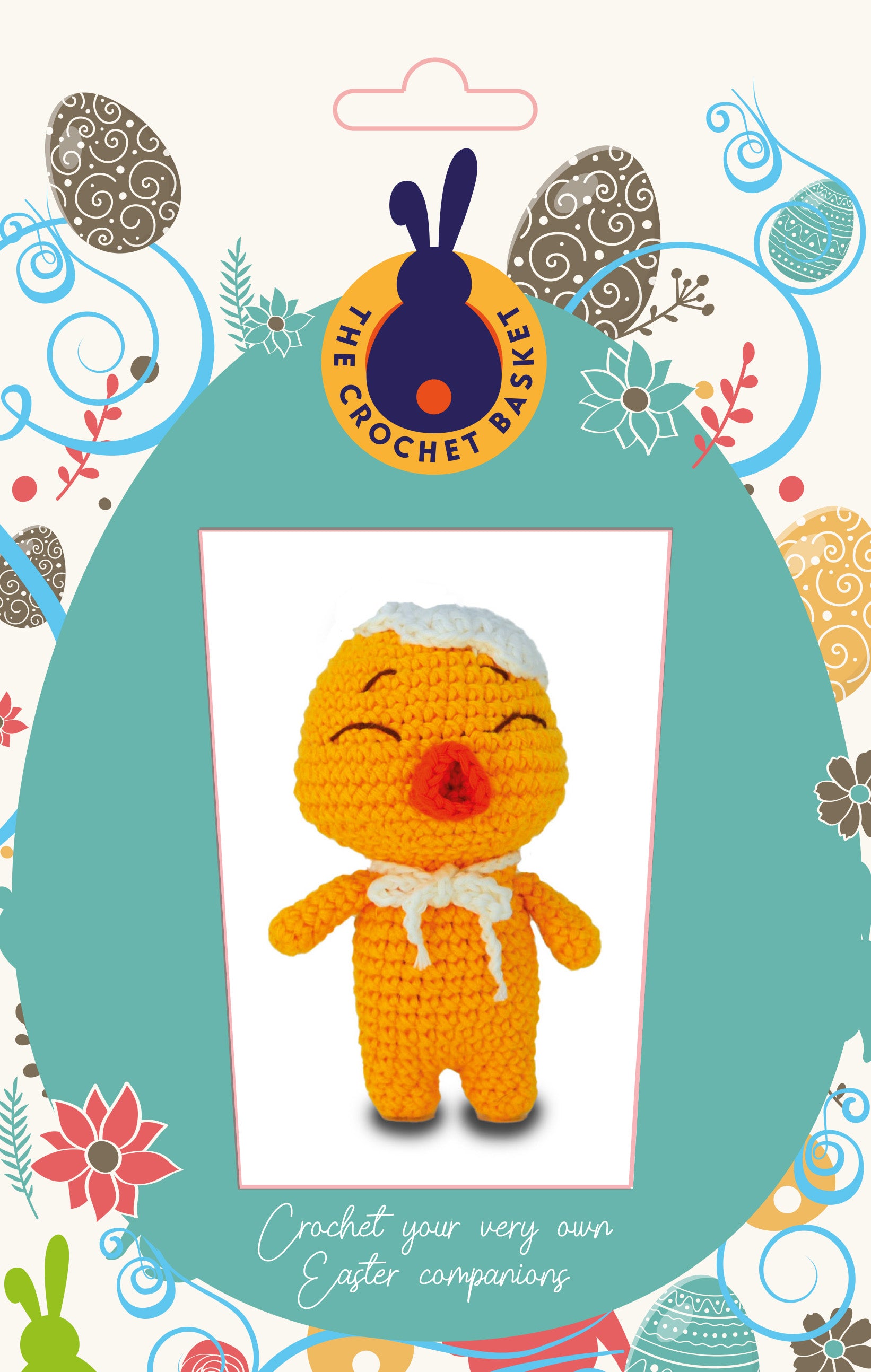 Knitty Critters - Easter Amigurumi Crochet Kit - Little Chick