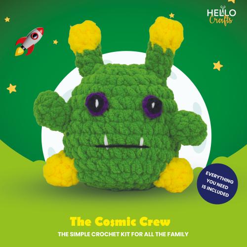 Knitty Critters Crochet Kit - Cosmic Crew - Zippy