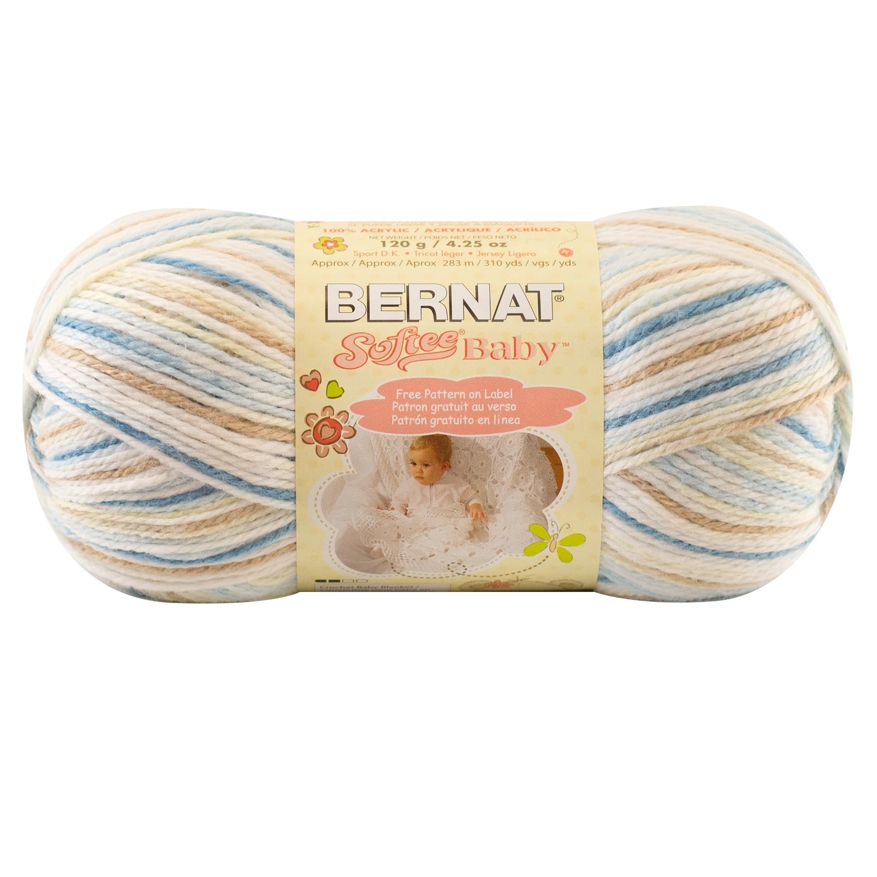 Bernat Softee Baby DK Yarn 120g/140g