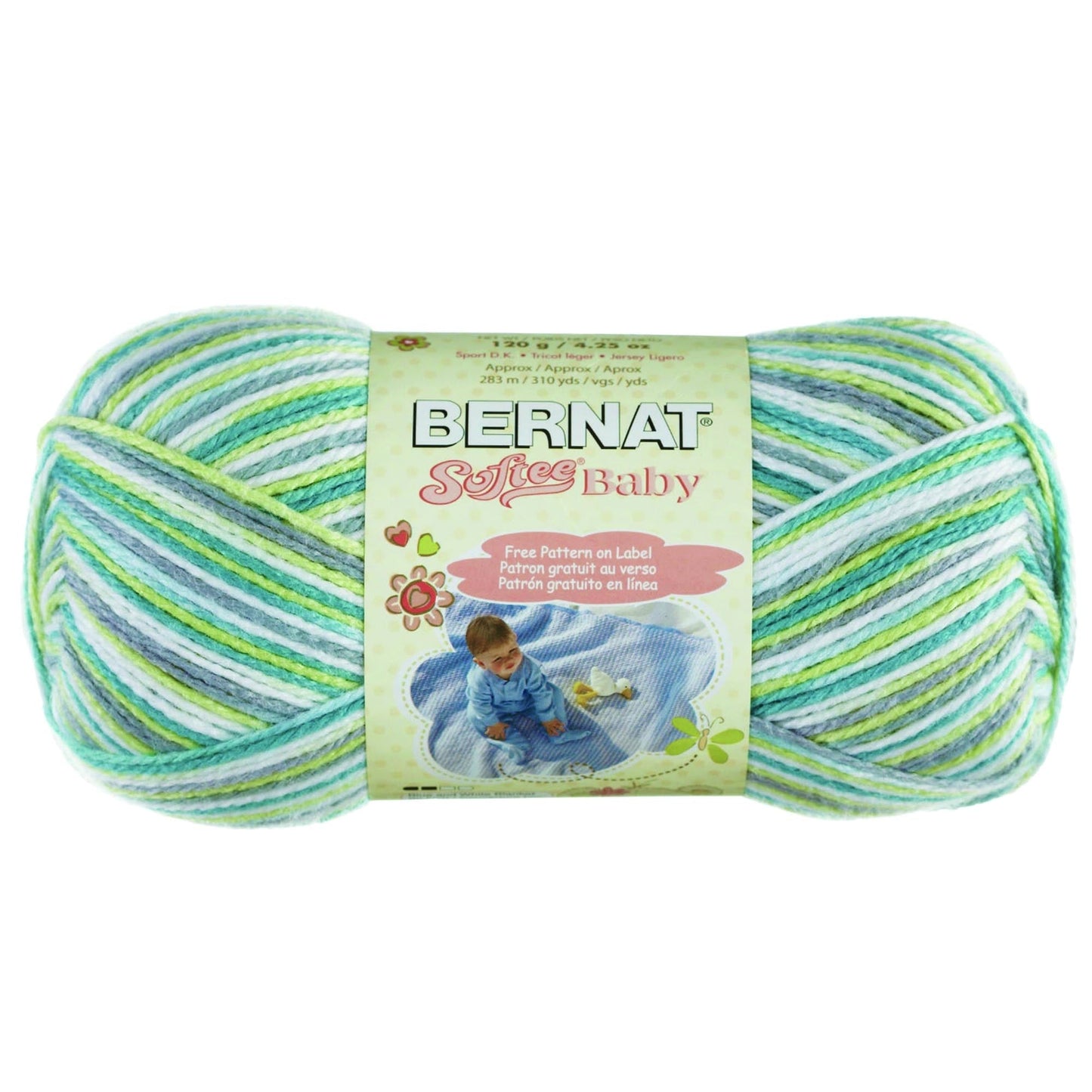 Bernat Softee Baby DK Yarn 120g/140g