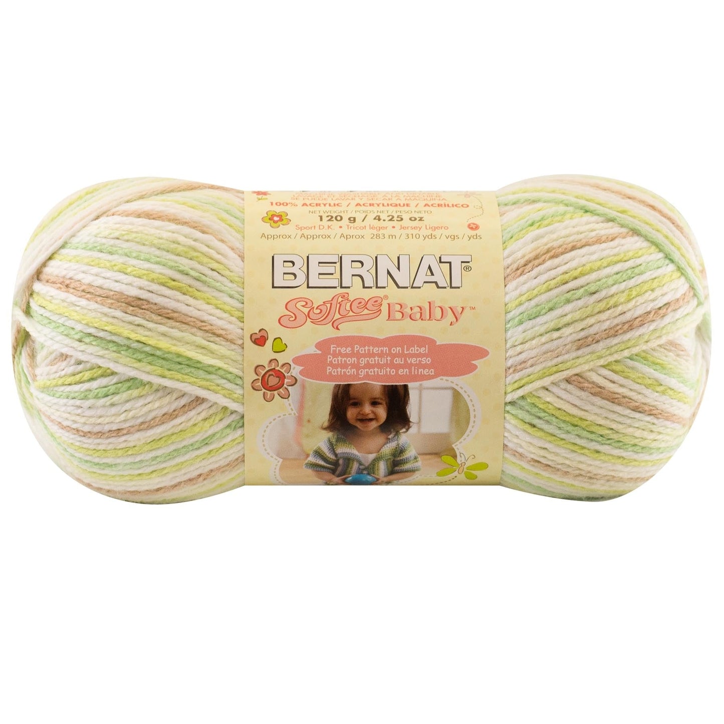Bernat Softee Baby DK Yarn 120g/140g