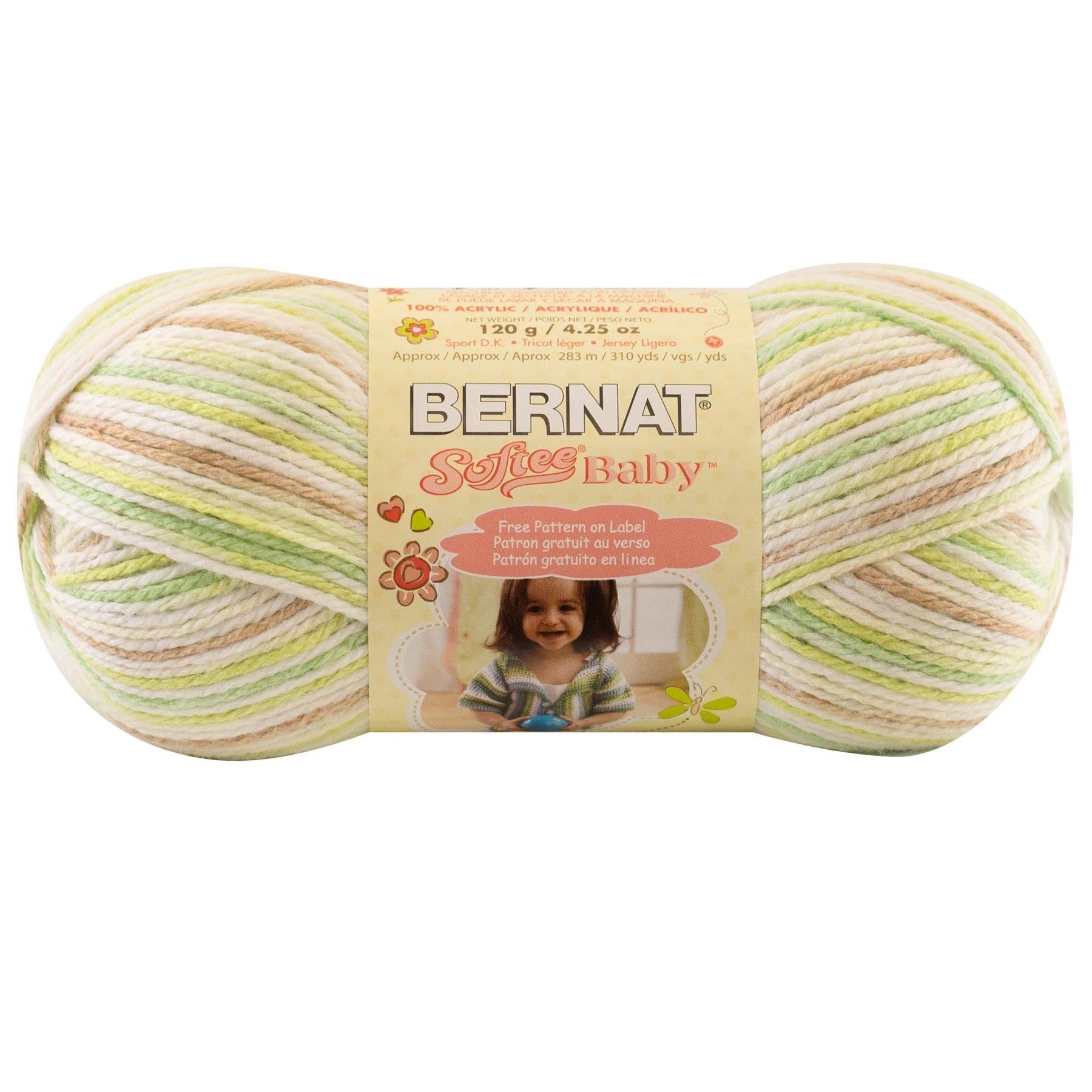 Bernat Softee Baby DK Yarn 120g/140g