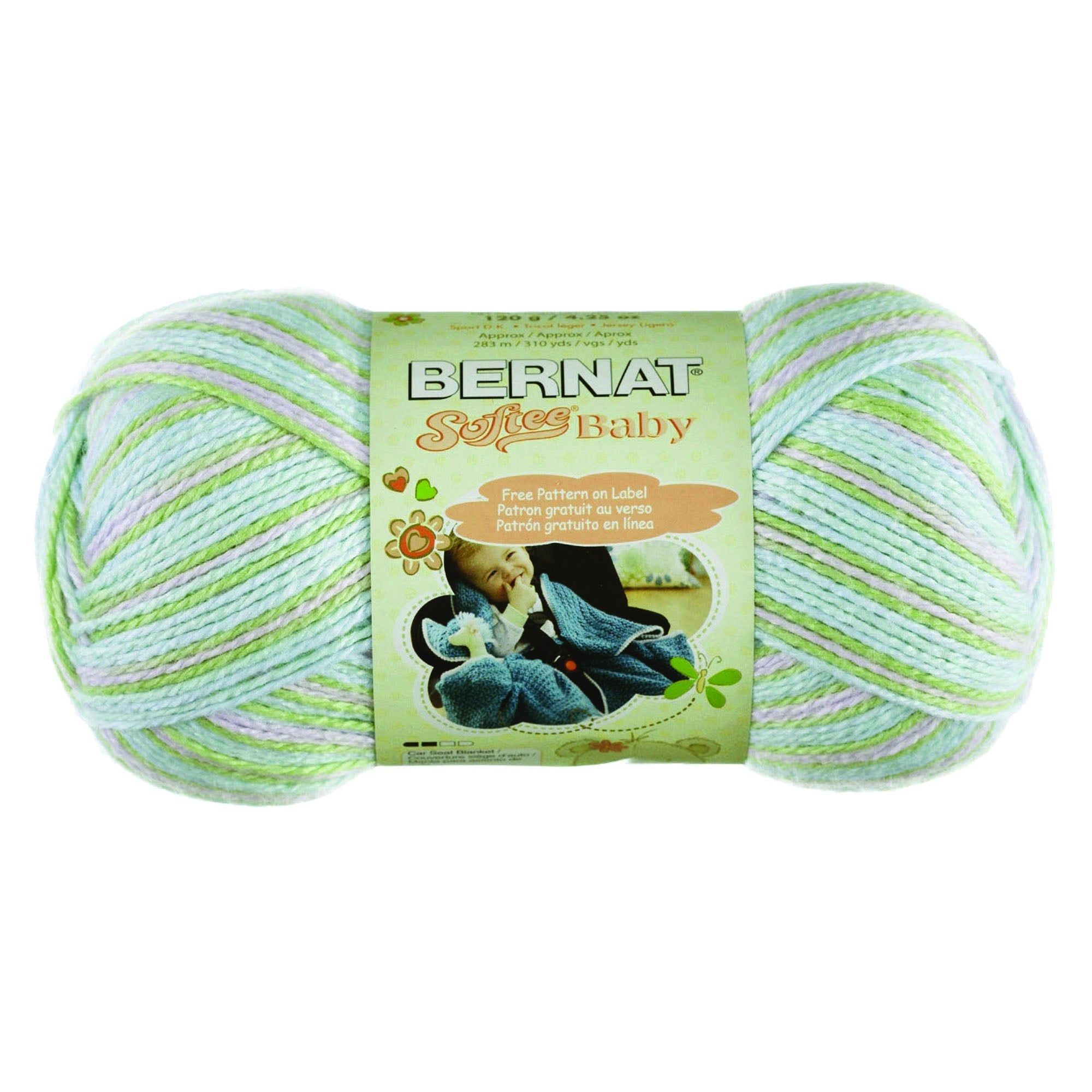Bernat Softee Baby DK Yarn 120g/140g