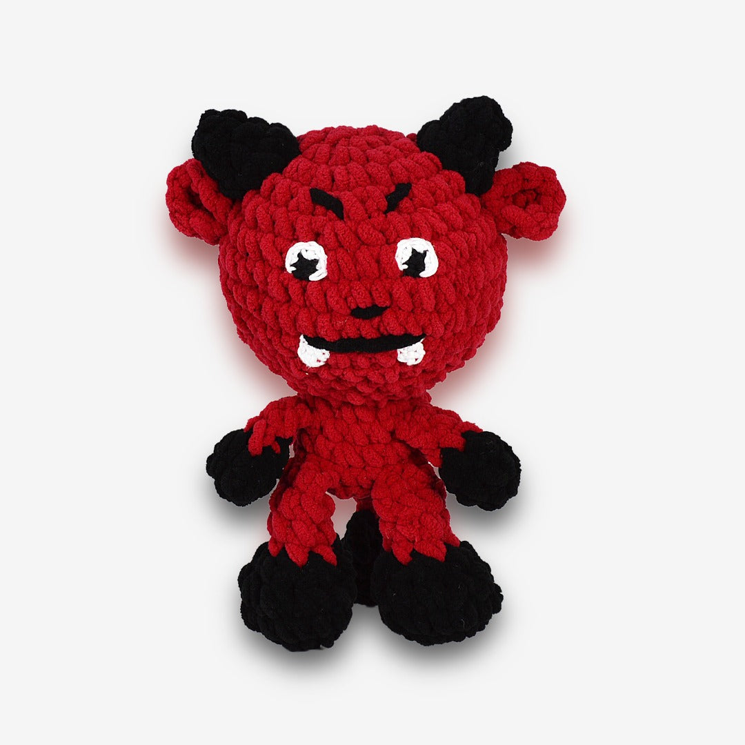 Knitty Critters - Halloween Amigurumi Crochet Kit - Devil