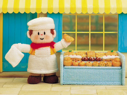 KNITTING BOOK - Jean Greenhowe's Little Dumpling Dolls - The Village Men