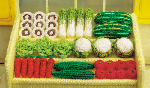 KNITTING BOOK - Jean Greenhowe's Little Dumpling Dolls - The Village Men