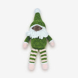 Knitty Critters - Velvet Christmas Crochet Kit - Green Gnome