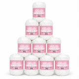Hello Baby Love Soft Chenille Yarn - Pack of 10 - 201 White