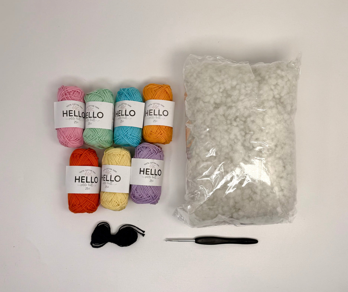 Knitty Critters Crochet Kit - Easter - Colourful Chicks