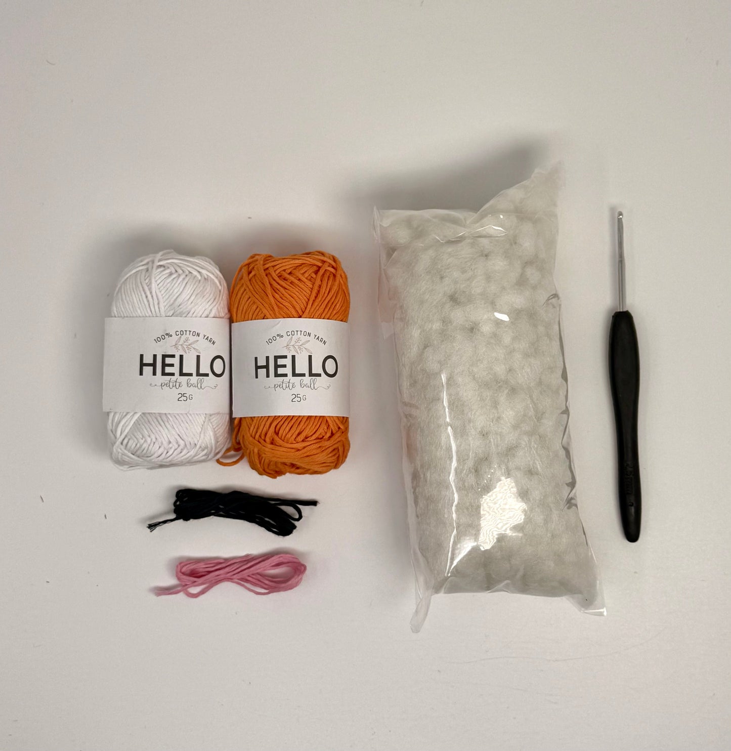 Knitty Critters Crochet Kit - Easter - Bunny with Orange Dress