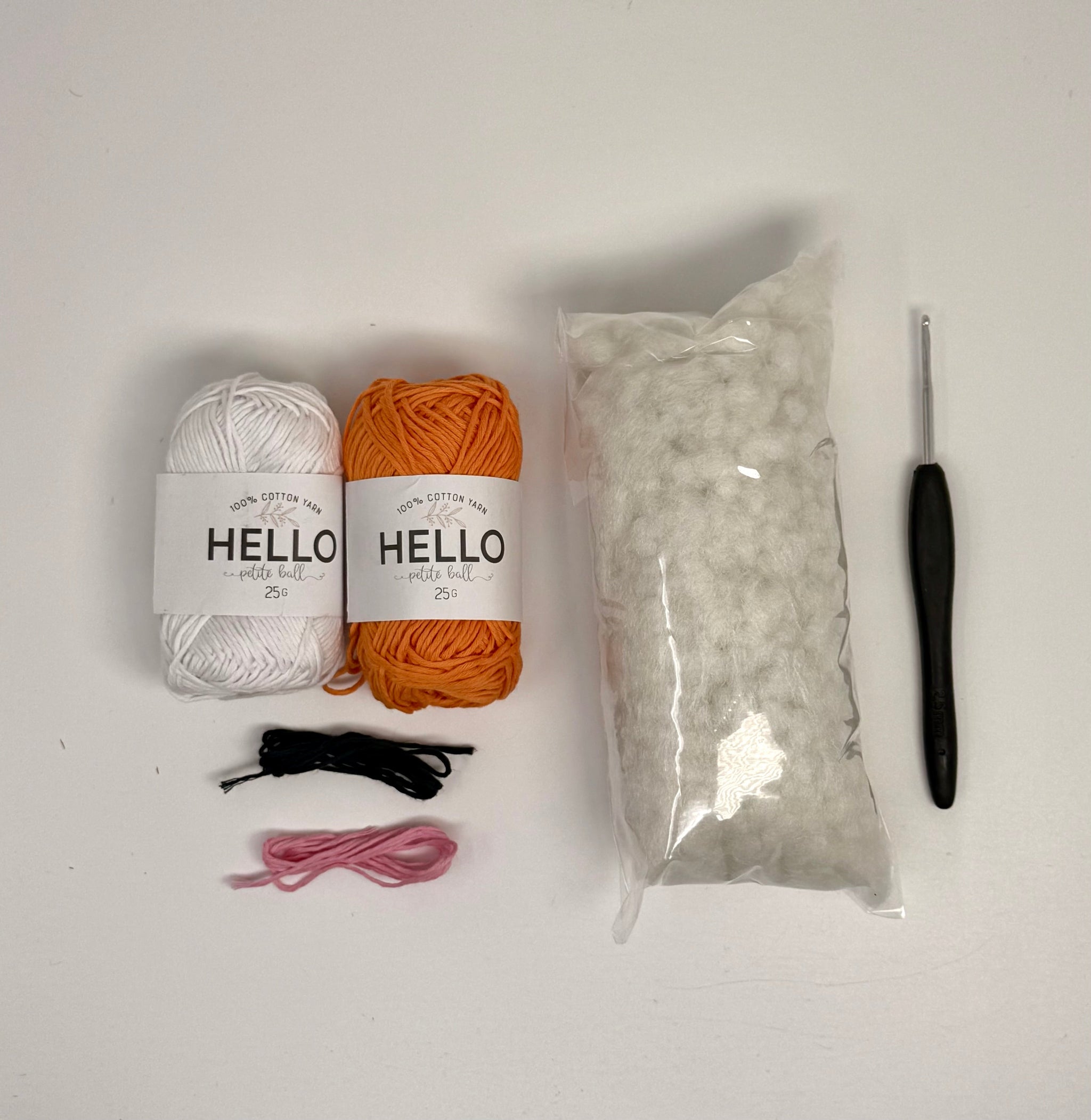 Knitty Critters Crochet Kit - Easter - Bunny with Orange Dress