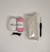 Knitty Critters Crochet Kit - Easter - Bunny with Pink Dress