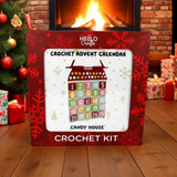 Knitty Critters - Advent Calendar Crochet Kit - Candy House