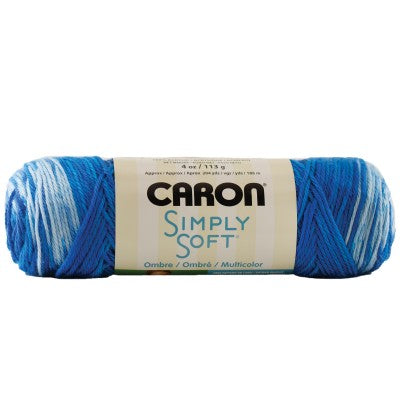 Caron Simply Soft Aran Yarn 141g - Ombres