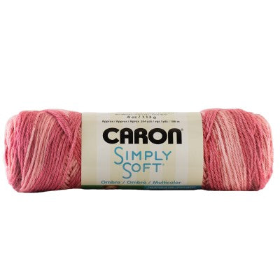 Caron Simply Soft Aran Yarn 141g - Ombres