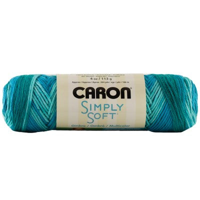 Caron Simply Soft Aran Yarn 141g - Ombres