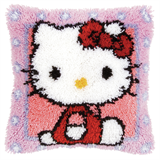 Vervaco Latch Hook Cushion Kit Hello Kitty 40x40cm PN-0148212