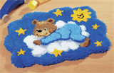 Vervaco Latch Hook Rug - Bear On Cloud 2566\37.066