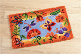 Vervaco Latch Hook Rug Kit Flower and Butterflies PN-0145323