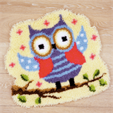 Vervaco Rug Kit Owl on a Branch 50x55cm PN-0145671 - Readicut