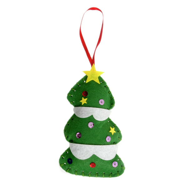 Felt Christmas Decoration Kit: Tree