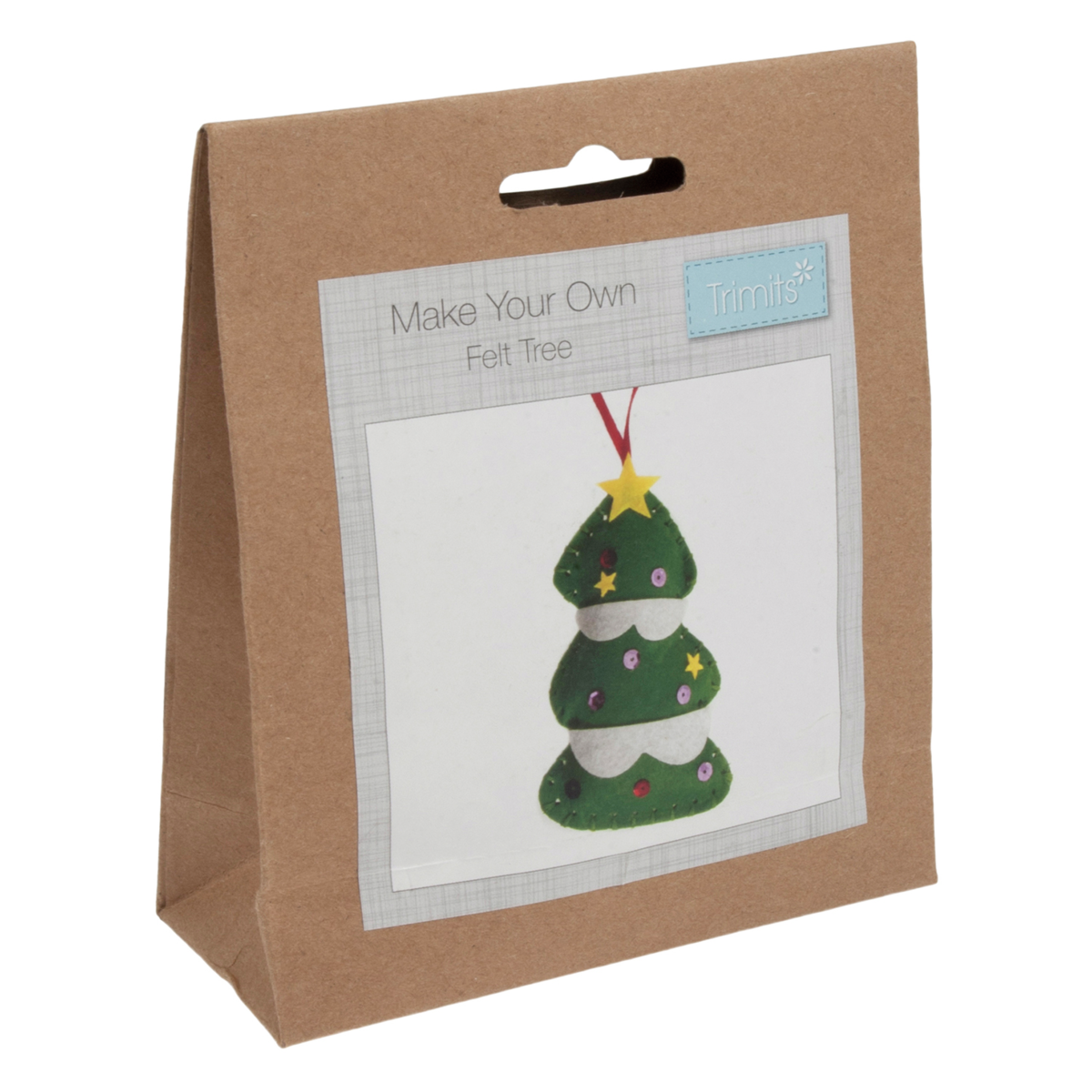 Felt Christmas Decoration Kit: Tree
