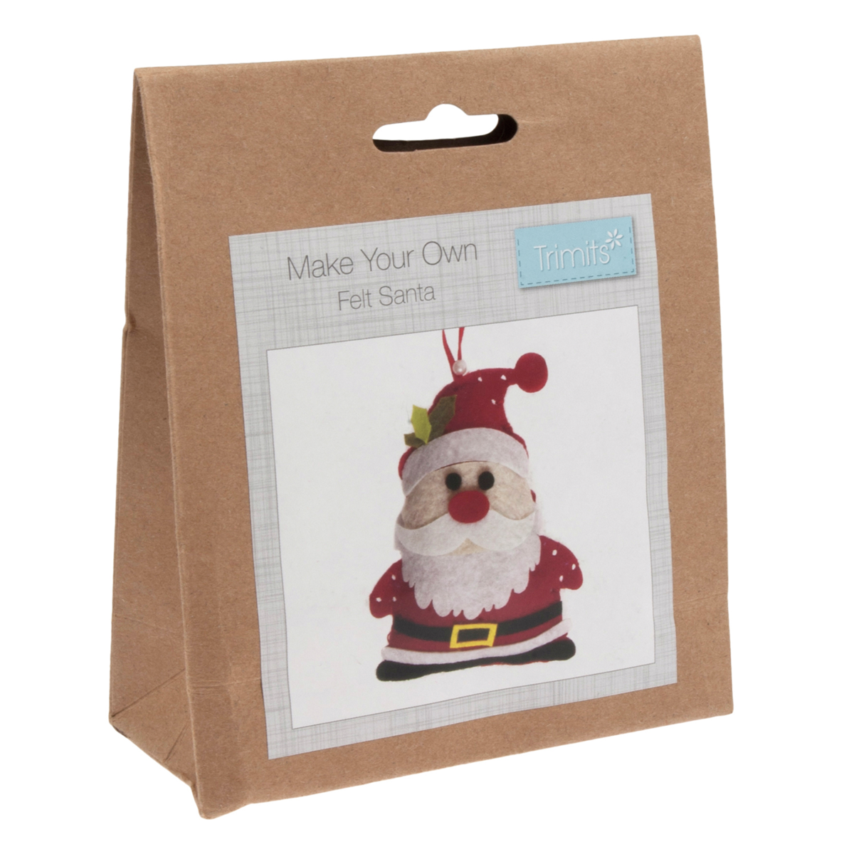 Felt Christmas Decoration Kit: Santa