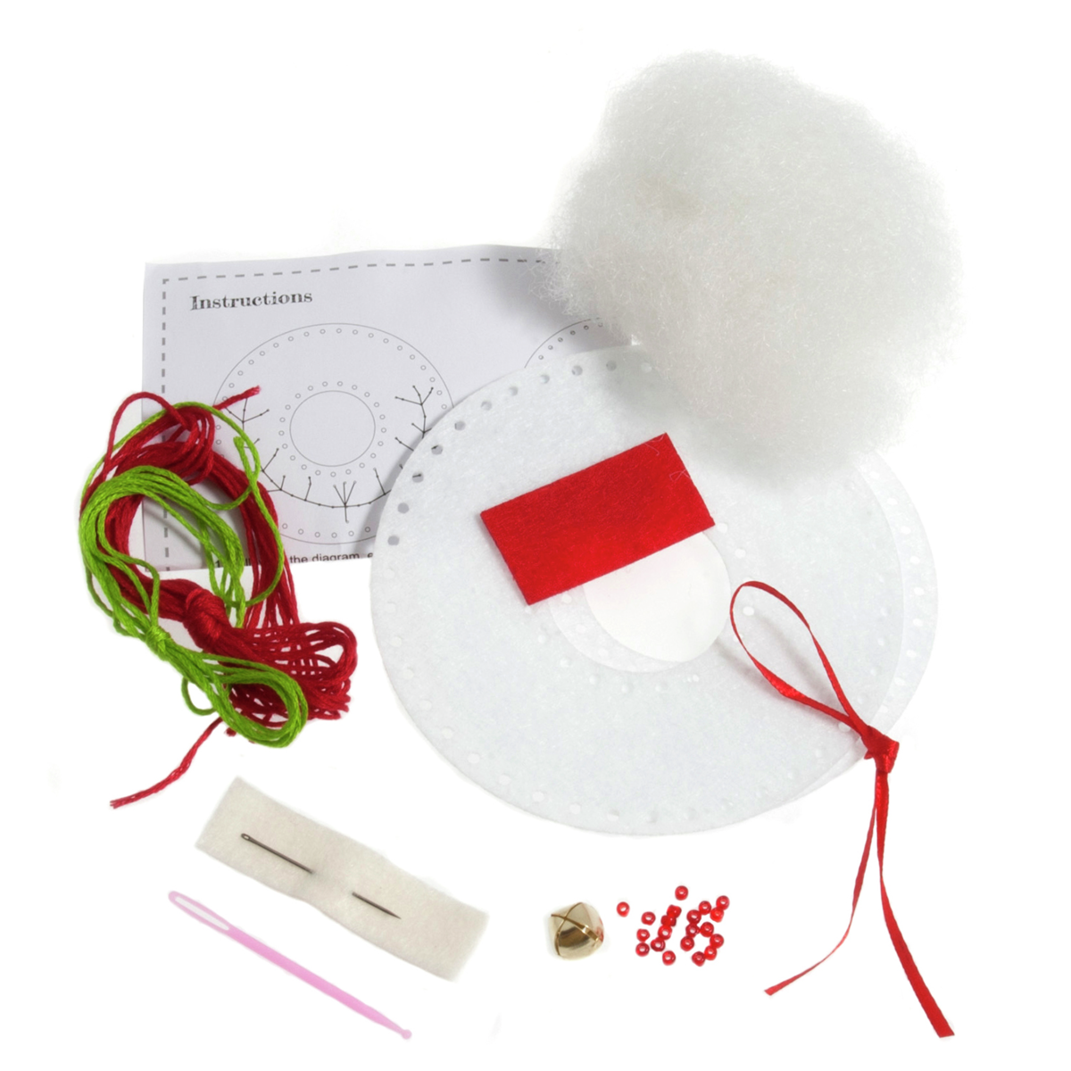 Felt Christmas Decoration Kit: Wreath