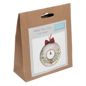 Felt Christmas Decoration Kit: Wreath