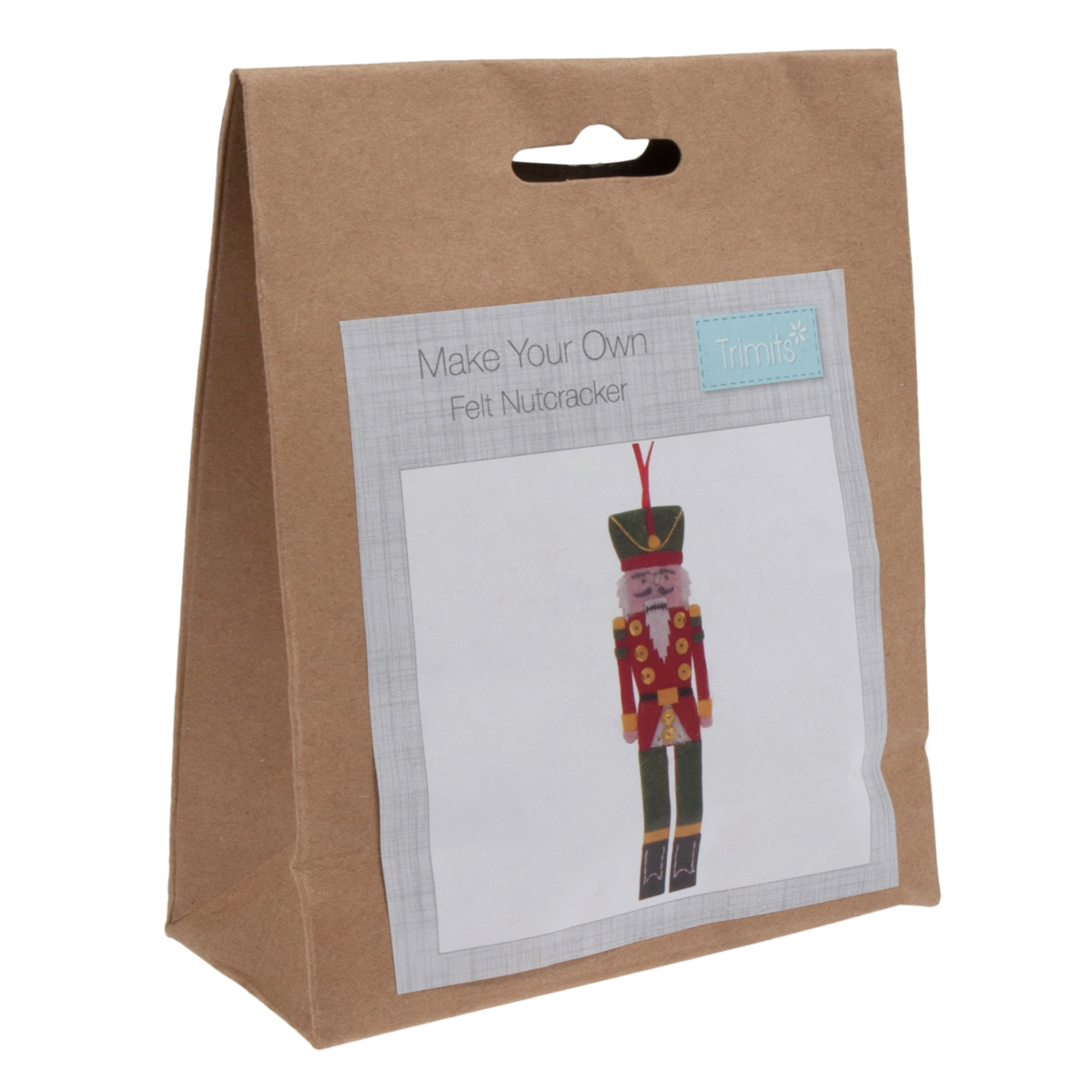 Felt Christmas Decoration Kit: Nutcracker
