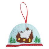 Felt Christmas Decoration Kit: Snow Globe