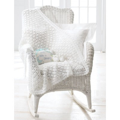 CROCHET PATTERN - Softee Baby - Blanket & Booties Crochet Pattern