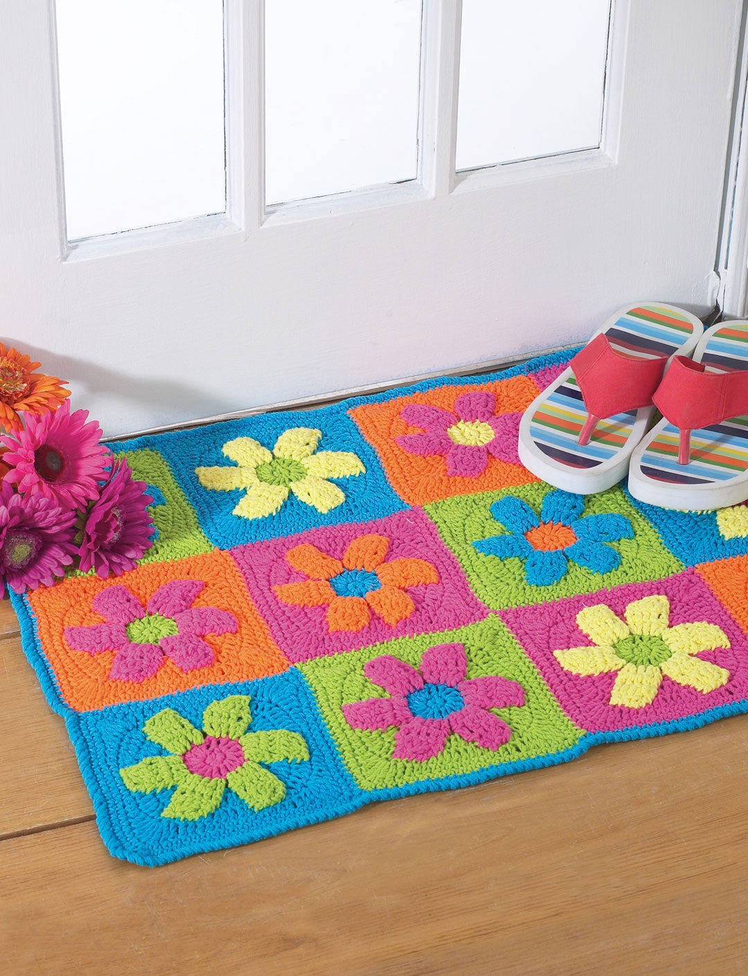 Lily Sugar 'N Cream - Flower Power Rug (Digital Download)