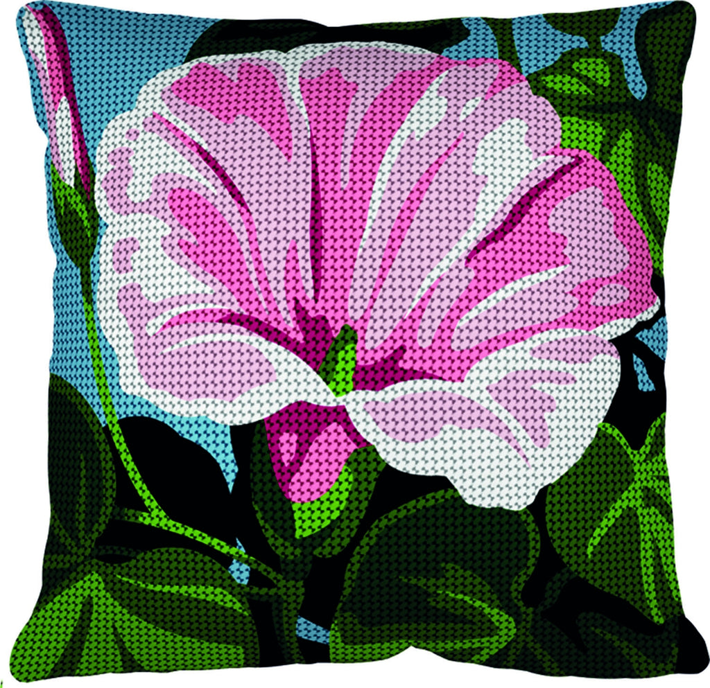 SEG Printed Tapestry Cushion Kit - 16" x 16" - Bindweed