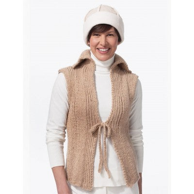 CROCHET PATTERN - Natural Vest Crochet Pattern