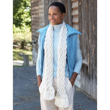 KNITTING PATTERN - Alpaca - Cable Scarf