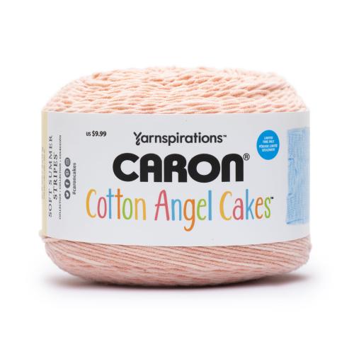 Caron Cotton Angel Cakes Aran Yarn 250g