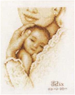 Vervaco Cross Stitch Kit A Mother's Love 14ct PN-0012175