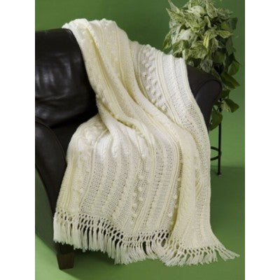 CROCHET PATTERN - Caron Simply Soft - Aran Afghan
