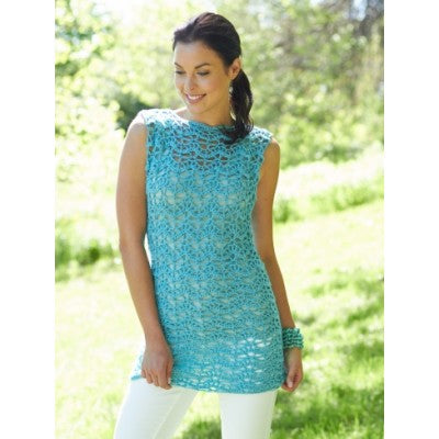 CROCHET PATTERN - Caron Lights - Tunic