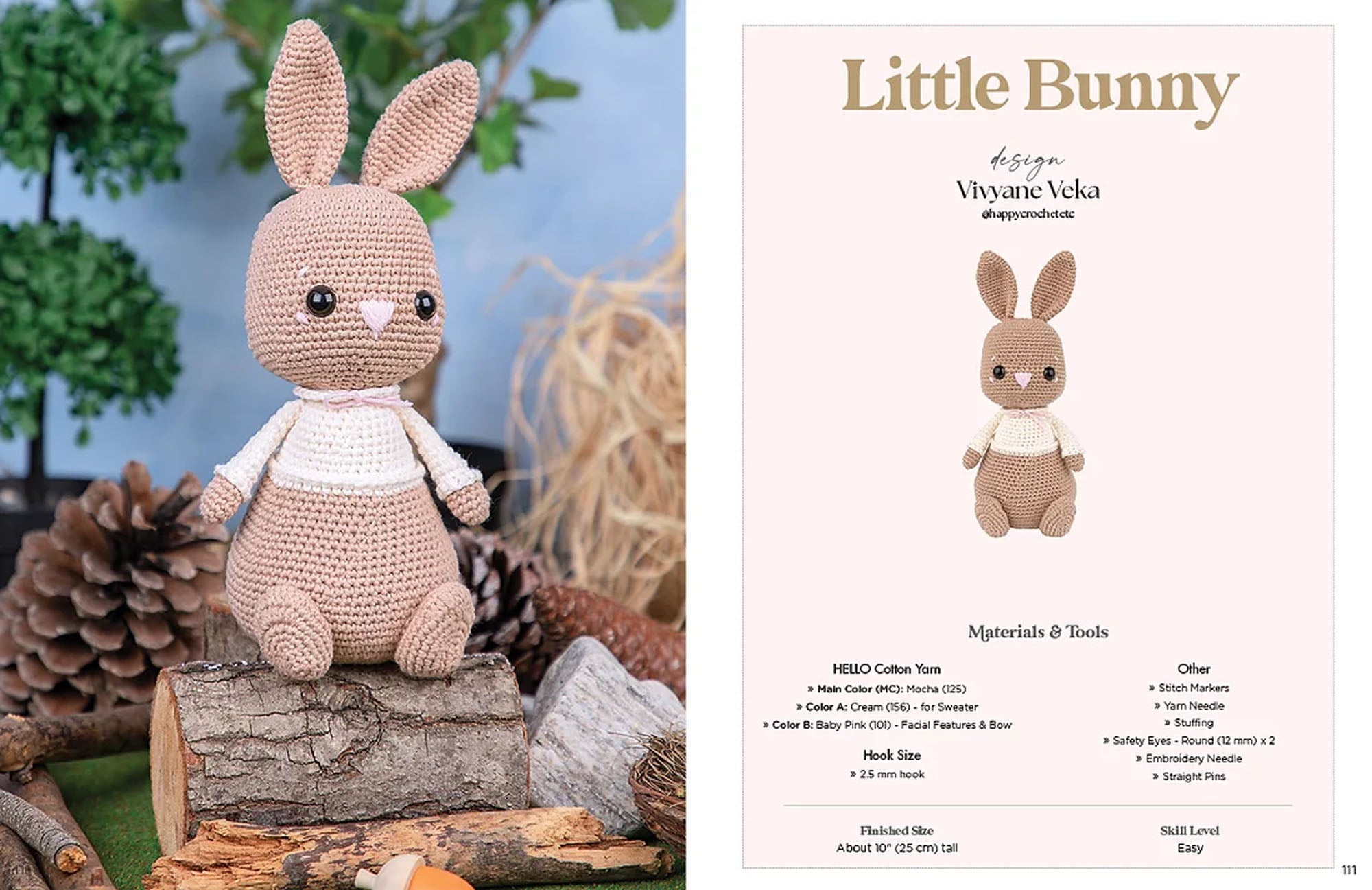 CROCHET BOOK - Hello Amigurumi - Happy Childhood Days