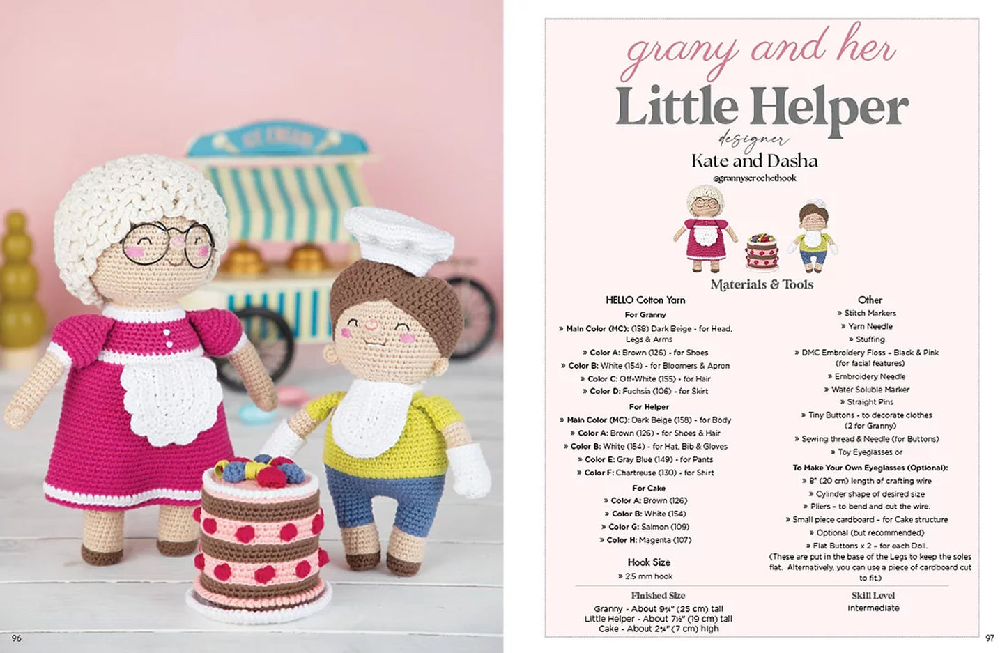 CROCHET BOOK - Hello Amigurumi - Happy Childhood Days