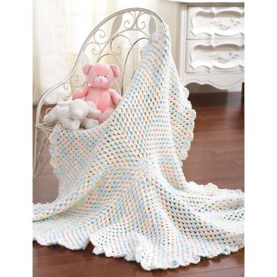 CROCHET PATTERN - Baby Sport - Round Blanket Crochet Pattern