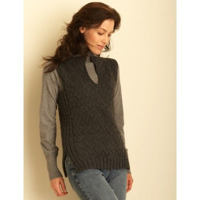 KNITTING PATTERN - Super Value - Cable Vest