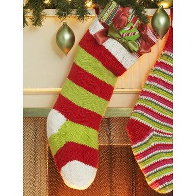 KNITTING PATTERN - Lily Sugar 'N Cream - Knit Stocking Knitting Pattern