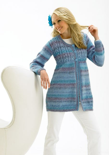 KNITTING PATTERN - Marble DK - Coat JB039 - Readicut
